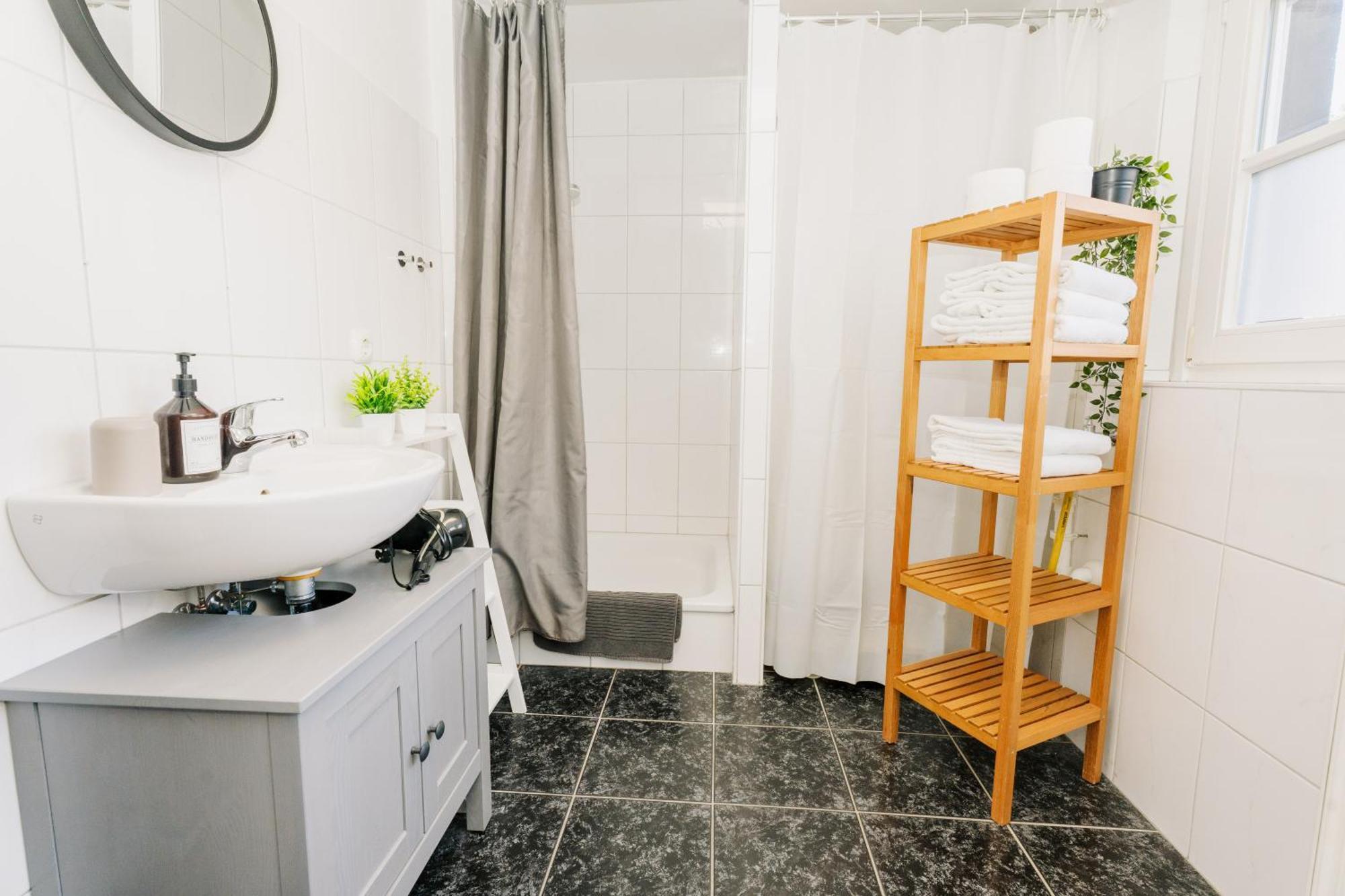 City-Apartment Kreuzviertel-Laedchen-60 Qm มึนสเทอร์ ภายนอก รูปภาพ