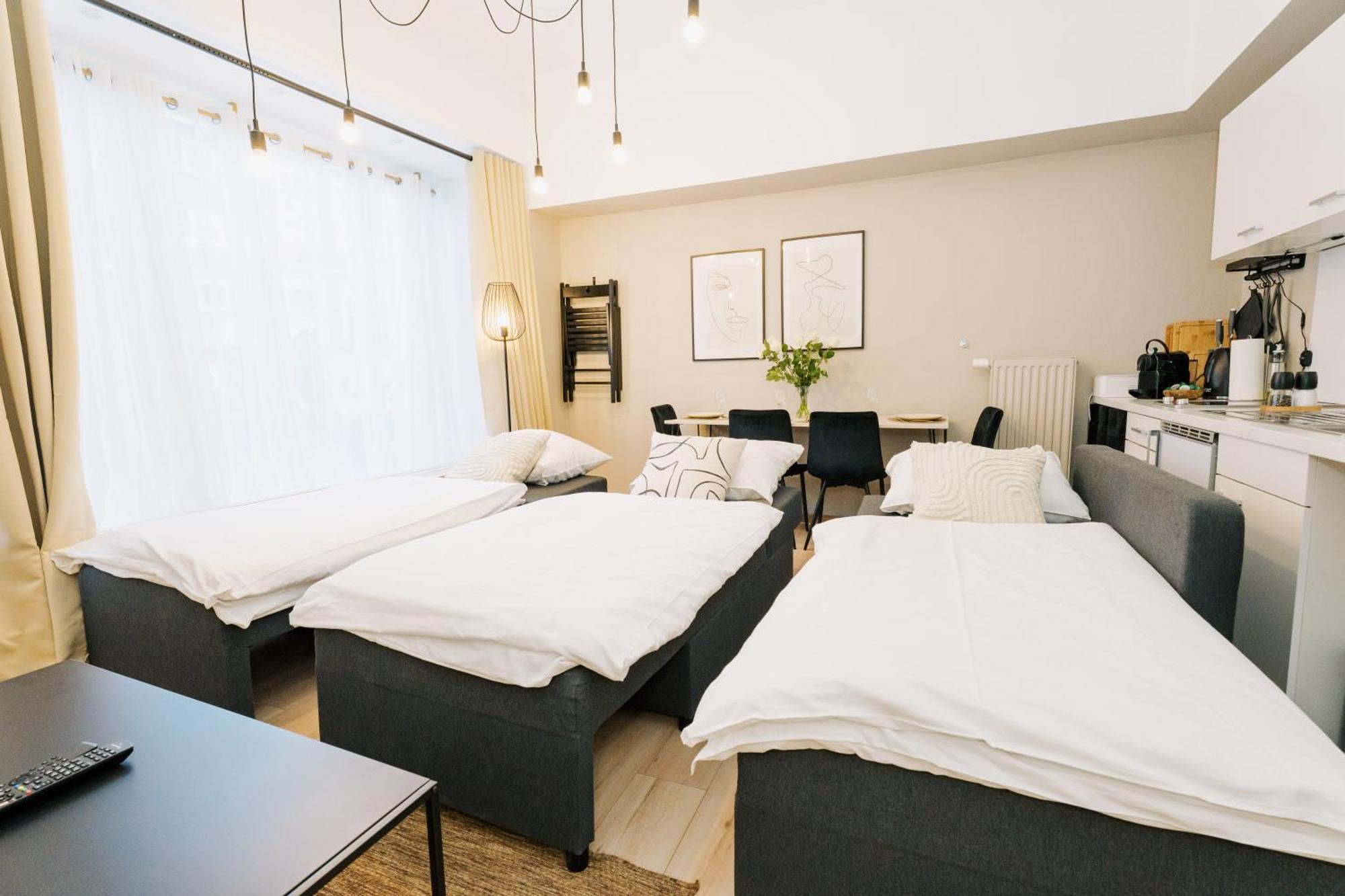 City-Apartment Kreuzviertel-Laedchen-60 Qm มึนสเทอร์ ภายนอก รูปภาพ