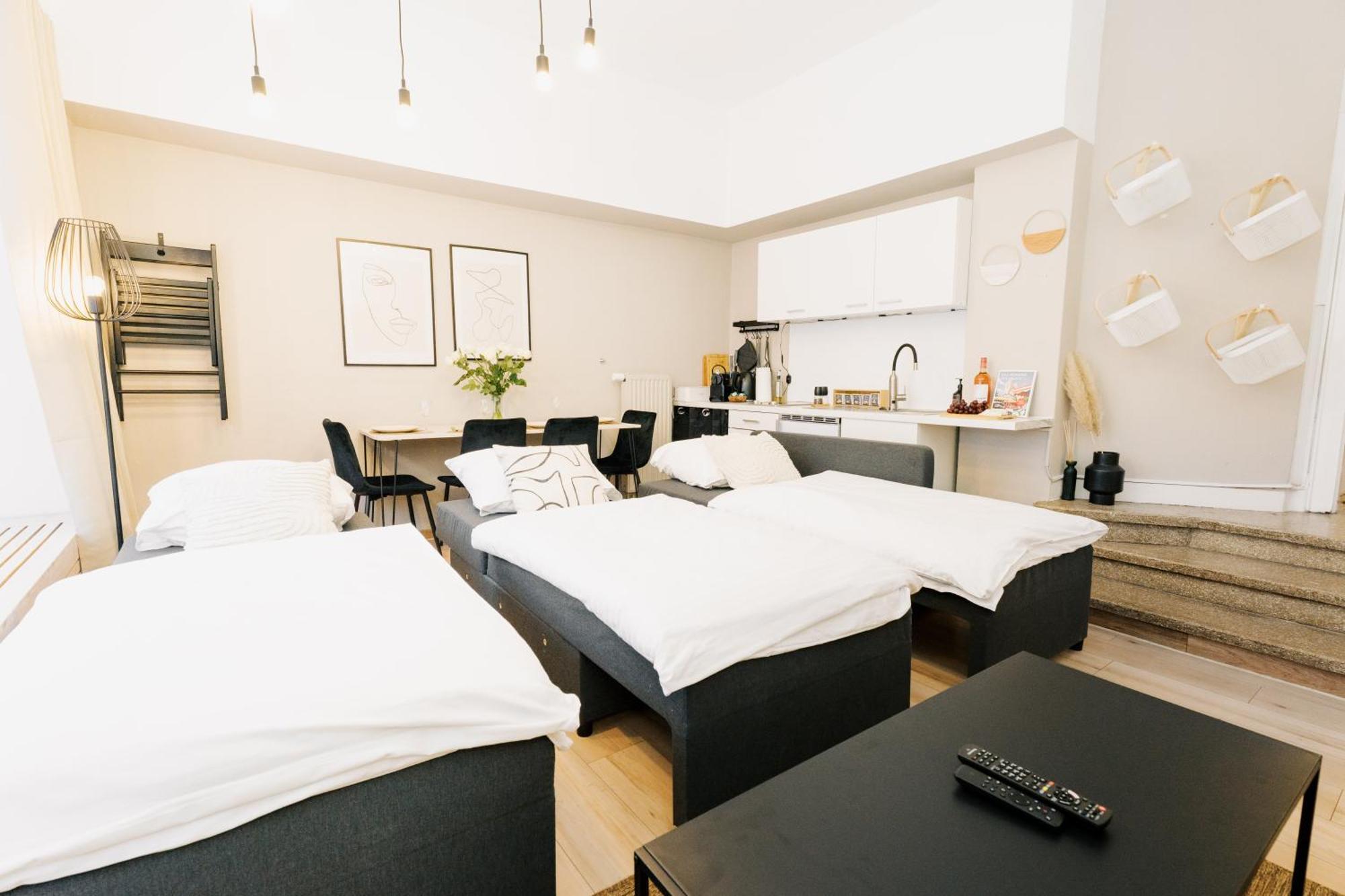 City-Apartment Kreuzviertel-Laedchen-60 Qm มึนสเทอร์ ภายนอก รูปภาพ