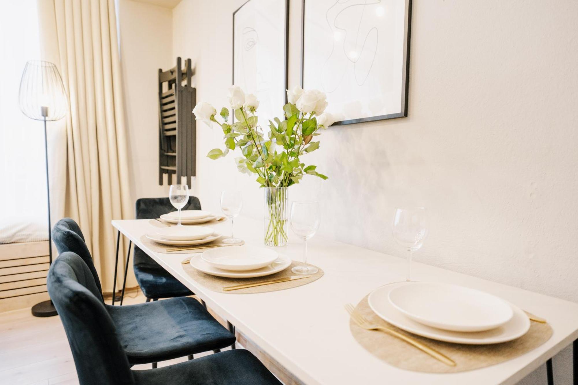 City-Apartment Kreuzviertel-Laedchen-60 Qm มึนสเทอร์ ภายนอก รูปภาพ
